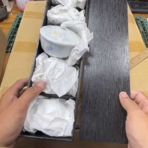 瓷片摆件工艺品瓷器摆件777