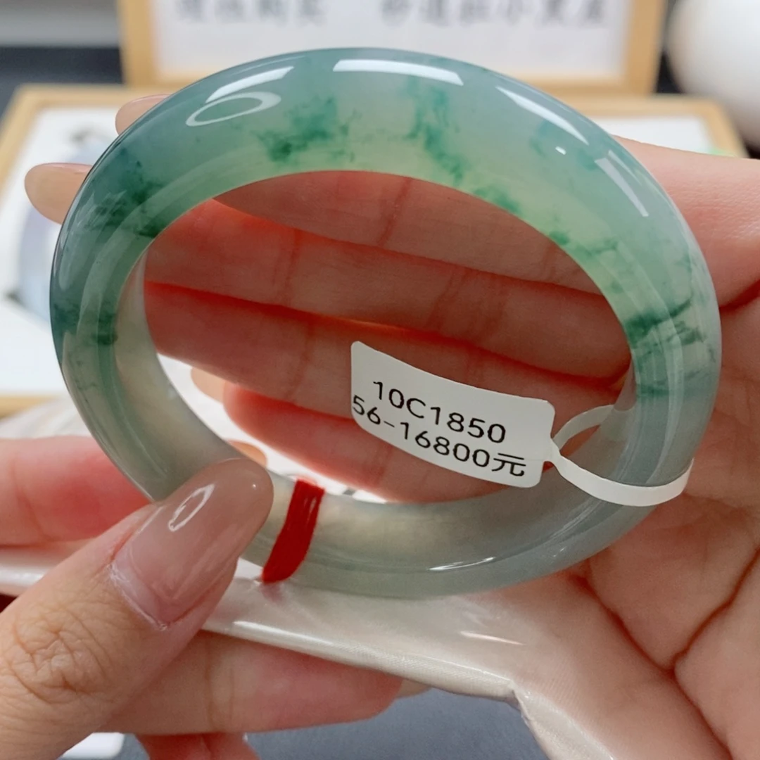 未镶嵌手镯翡翠天然A货翡翠手镯