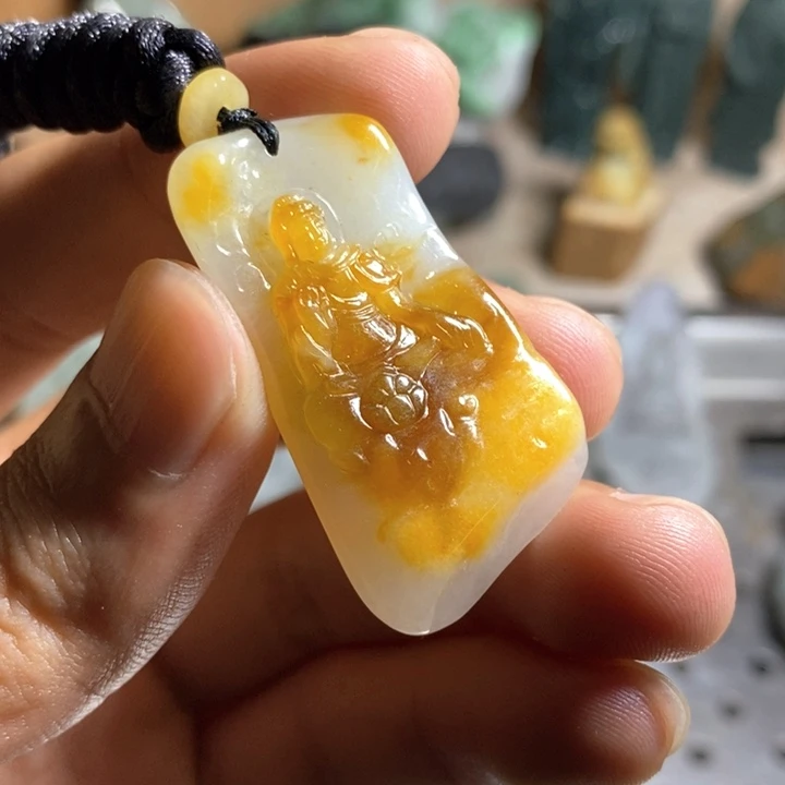 未镶嵌定制翡翠阿弥陀佛