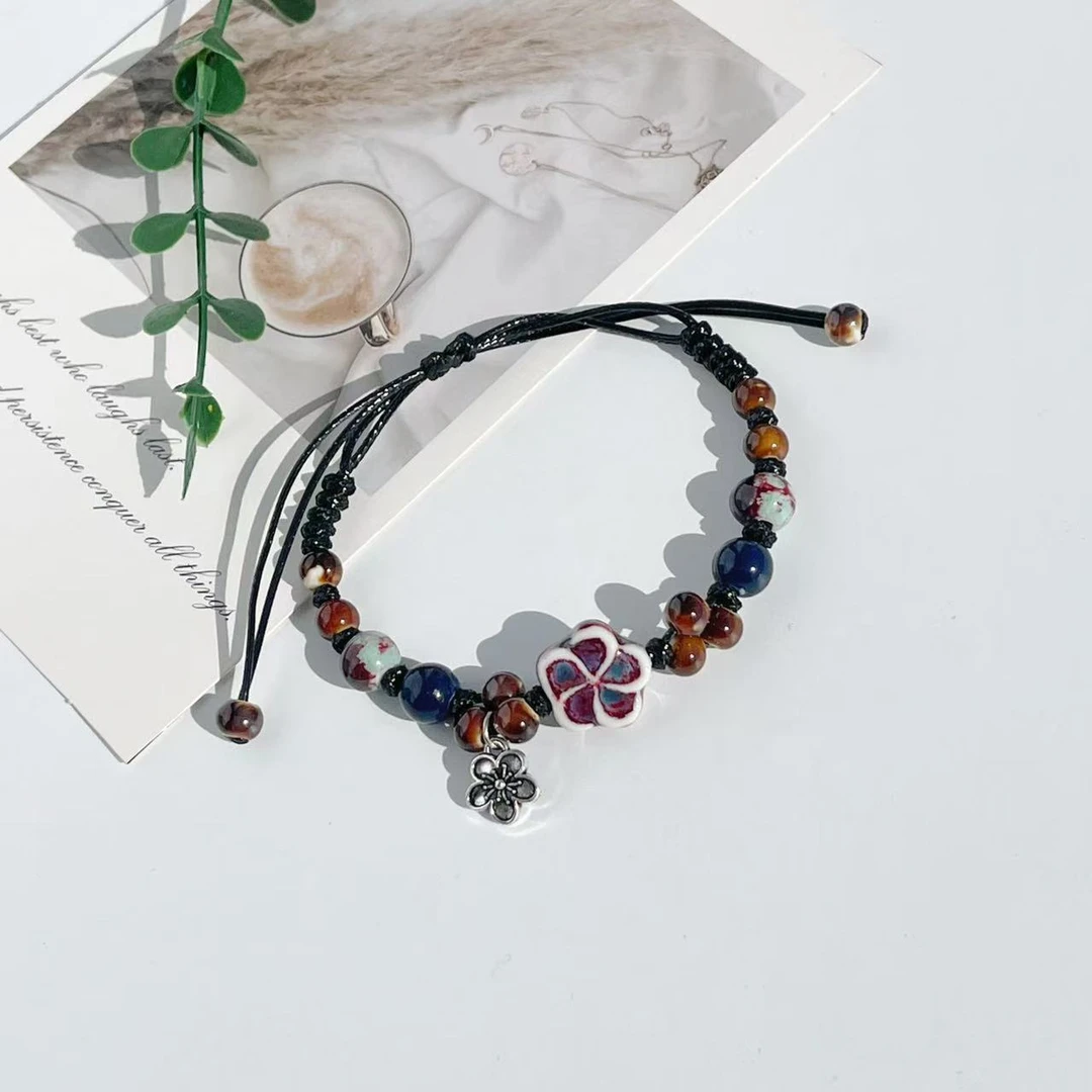 铜合金亚克力手链 手链手钏饰品配饰品简约摆摊配饰学生配饰饰品