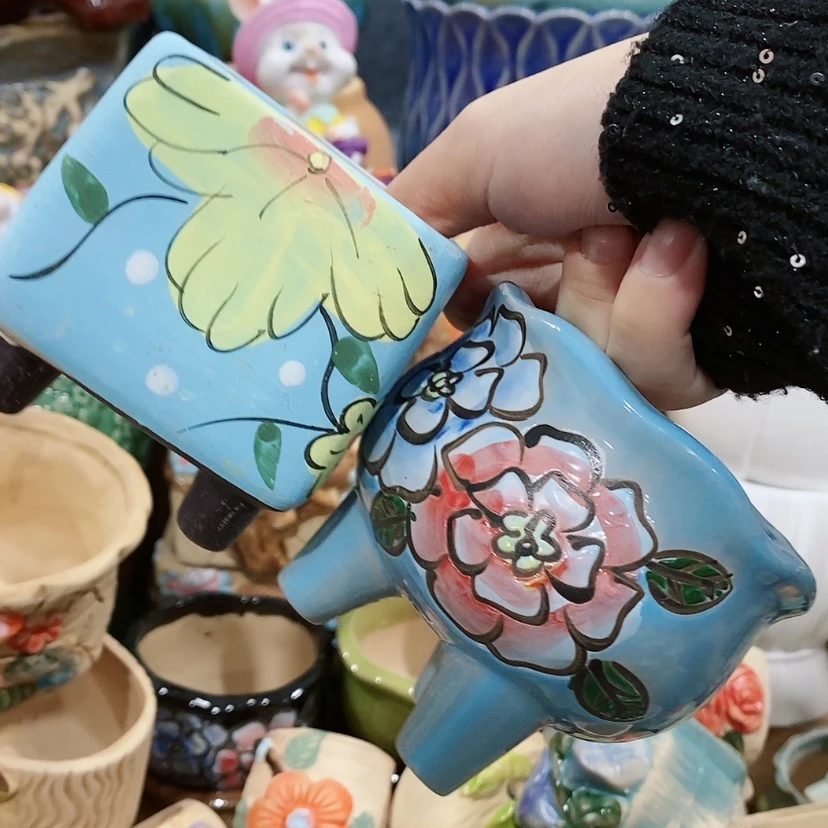 【闪购商品】陶瓷陶瓷花盆，多肉花盆