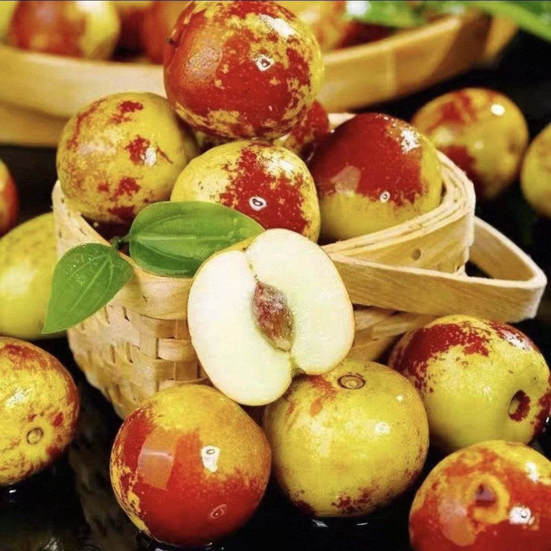 山东沾化现摘冰糖冬枣当季新鲜脆甜水果新引力