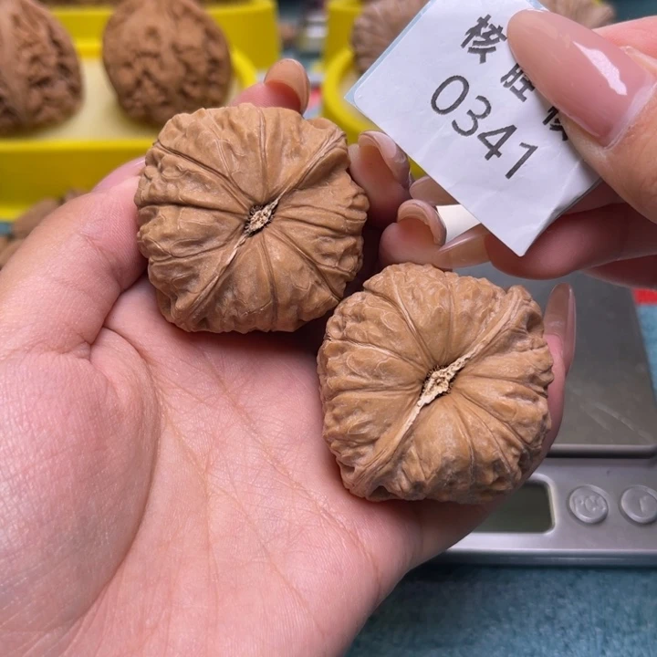 把件文玩核桃南瓜墩45.0341