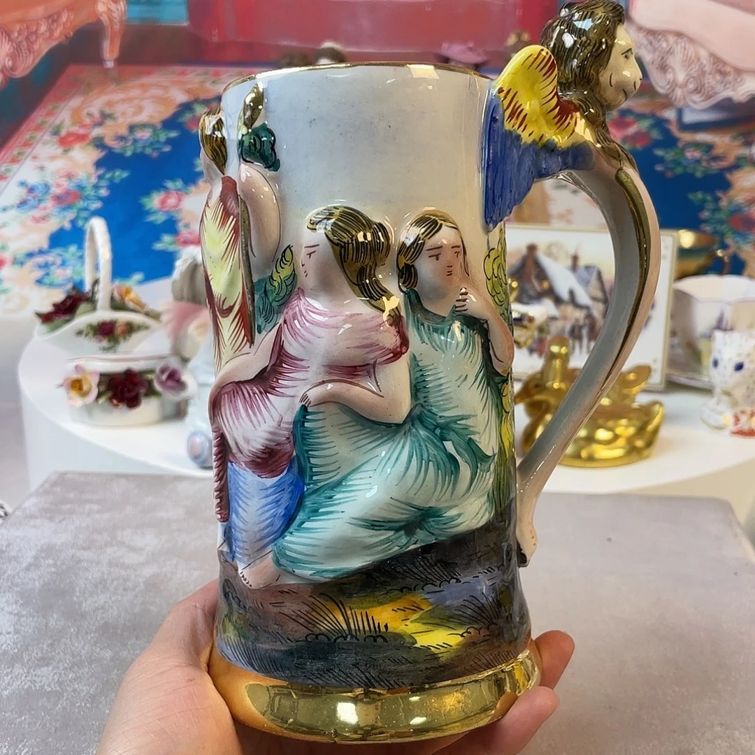 陶瓷器欧瓷咖啡杯水晶杯