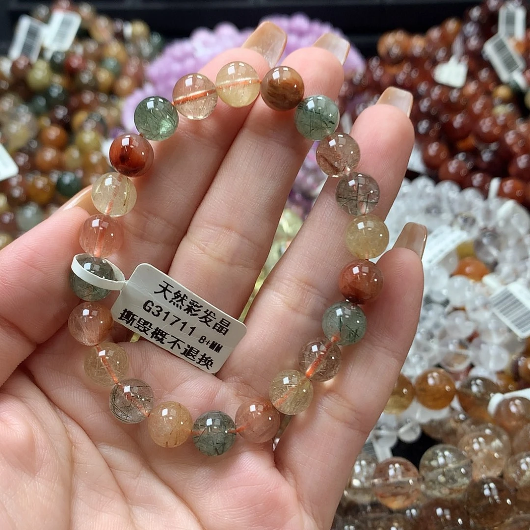 未镶嵌手链水晶，