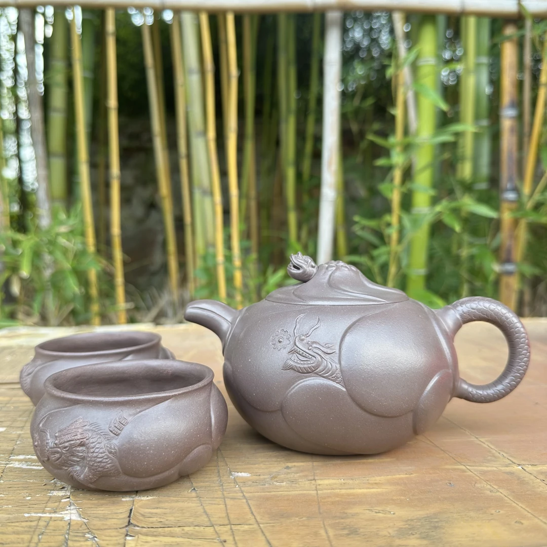 范家壶庄 大生鱼化龙套组 大生古天青 500cc 范秀芳制