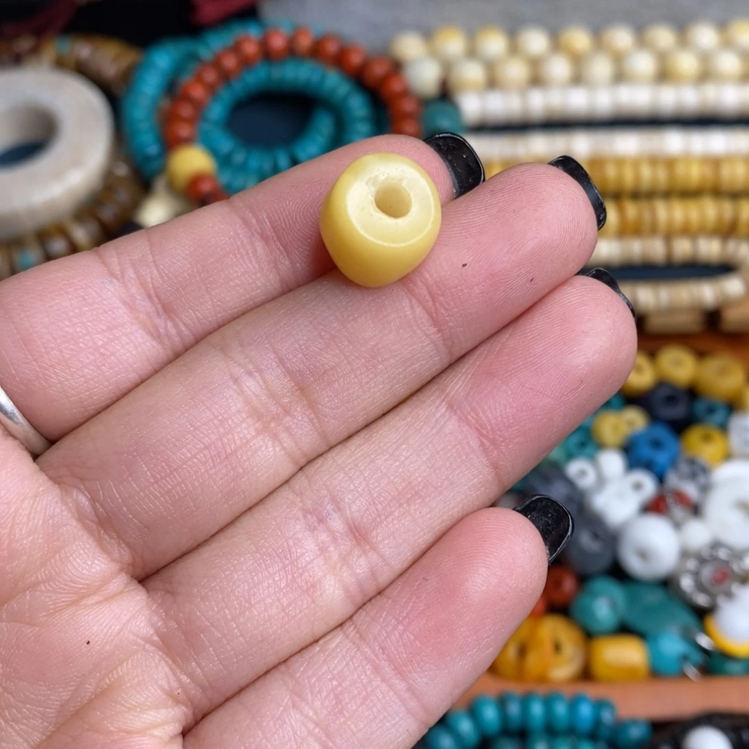 多***5铜藏传文玩蜜蜜珠子