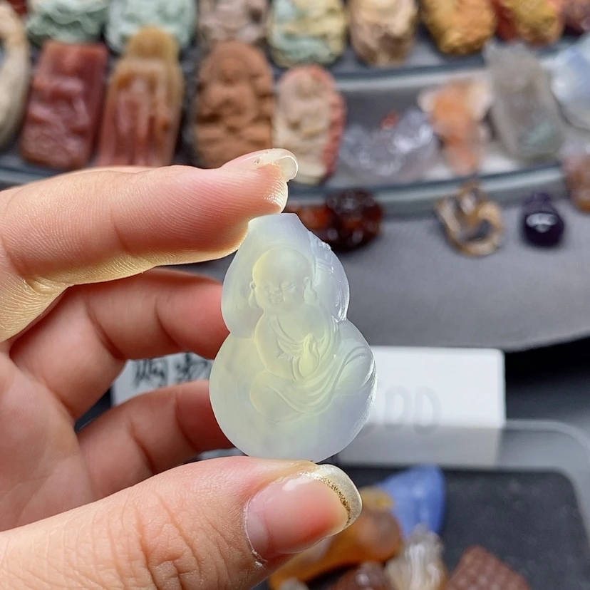 【闪购商品】未镶嵌吊坠定制玛瑙