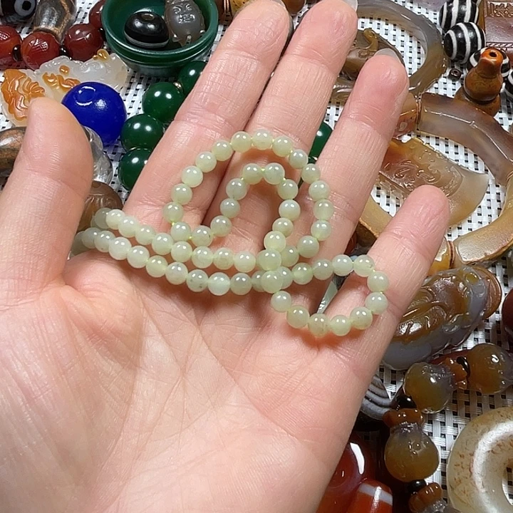 如***意颈饰未镶嵌和田玉