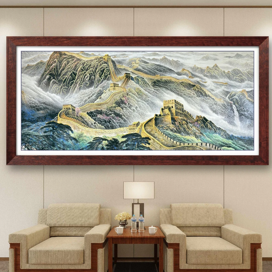 陈砚之先生原创作品《江山如此多娇》