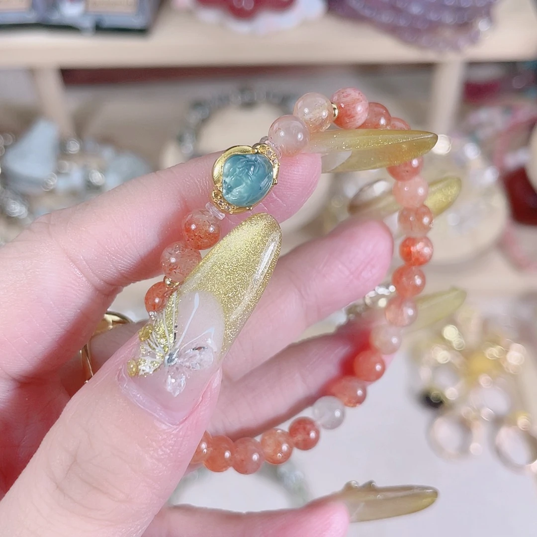 水晶手串未镶嵌设计