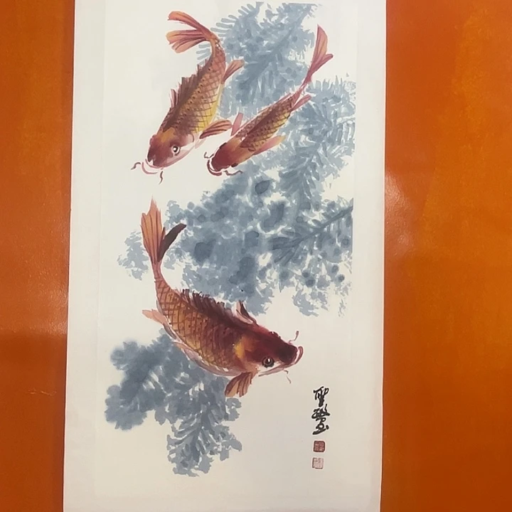 国画张圣敏先生纯手绘作品