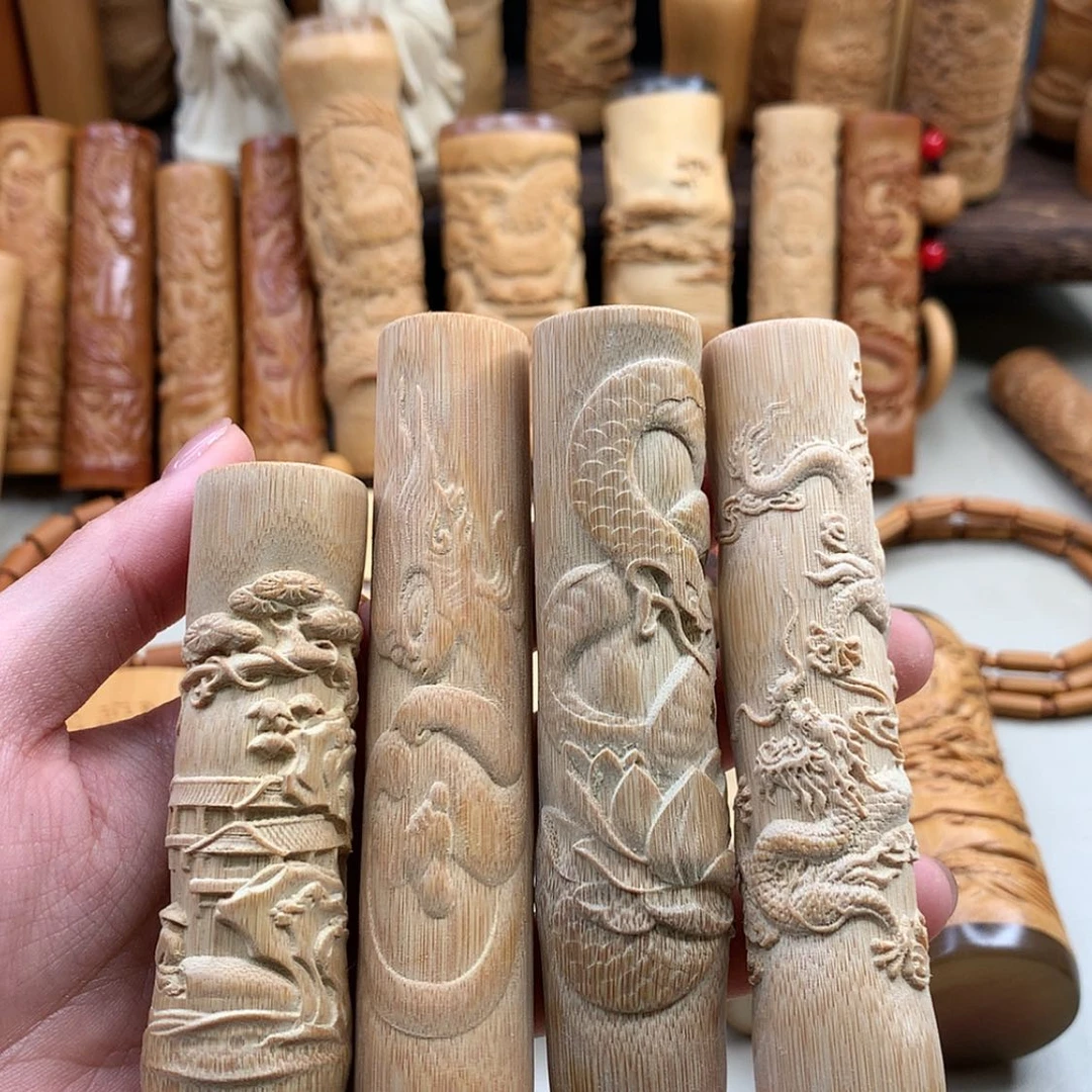 【闪购商品】竹开裂实心竹哈哈哈哈哈好