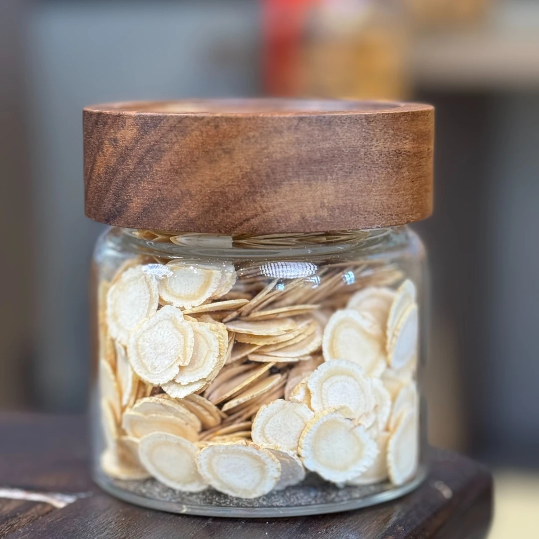 小茶甄选精选品质1.4食用西洋参片80g 参味浓郁优选产地长白山