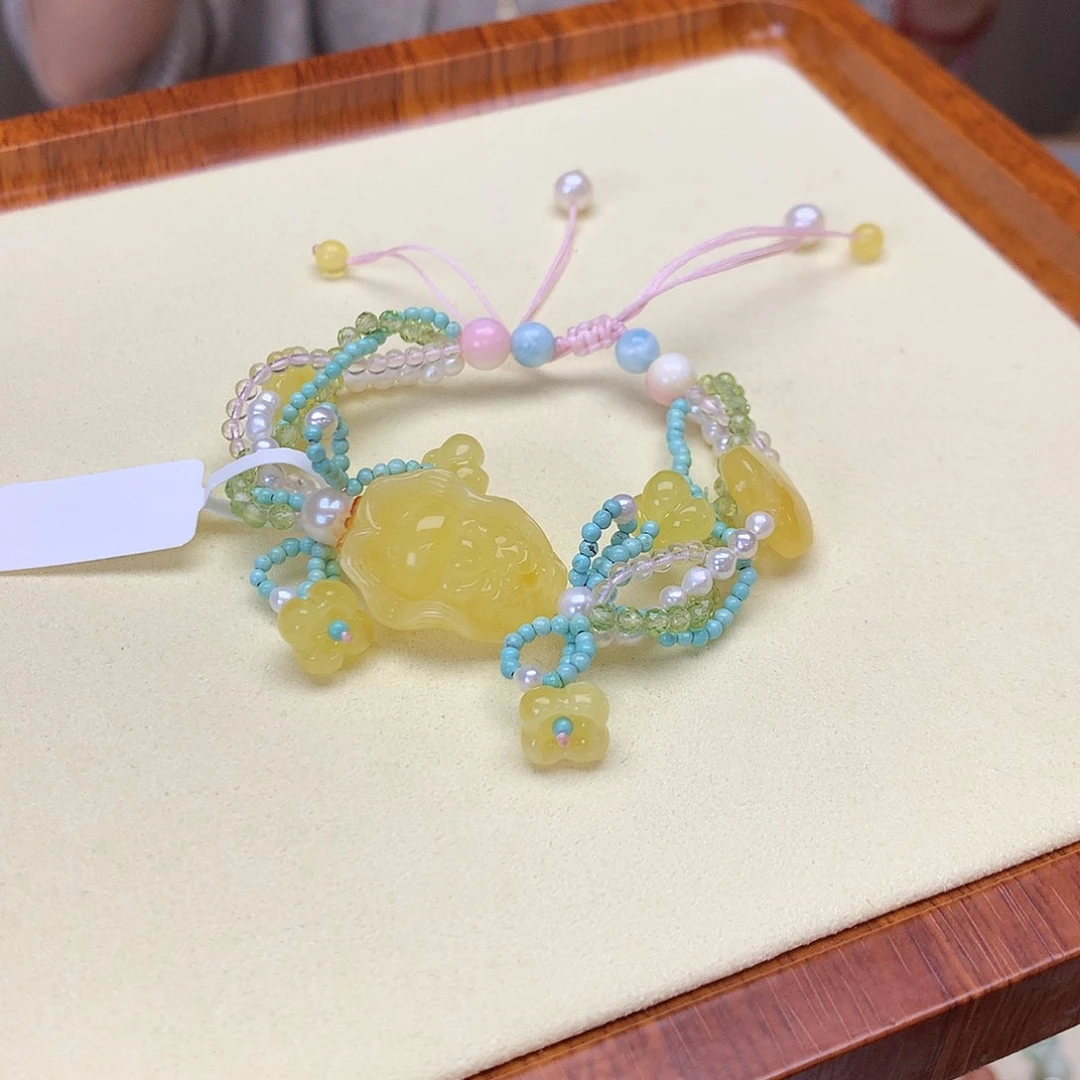 琥珀吊坠(不含链)未镶嵌