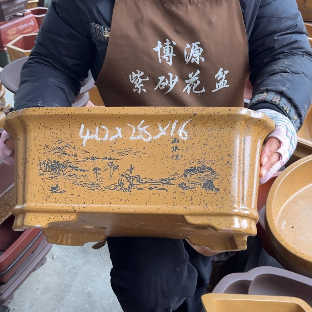 花盆紫砂盆景艺术