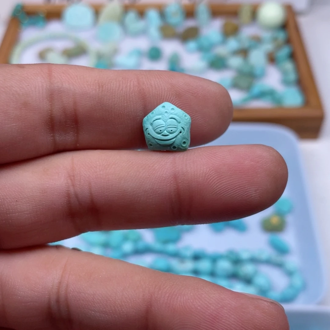 绿松石未镶嵌颈饰227
