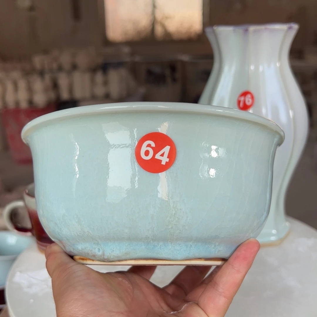 摆件郑家钧窑摆件微