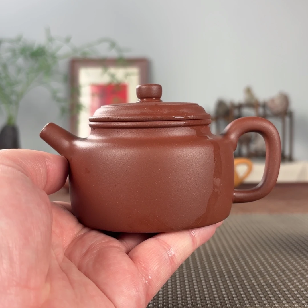 长***胜茶壶紫砂微瑕黄龙山原矿紫砂壶
