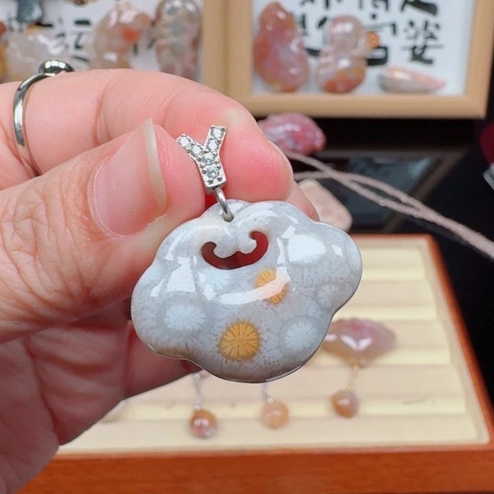 硅化玉合金颈饰福利