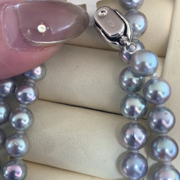 项链未镶嵌海水珍珠