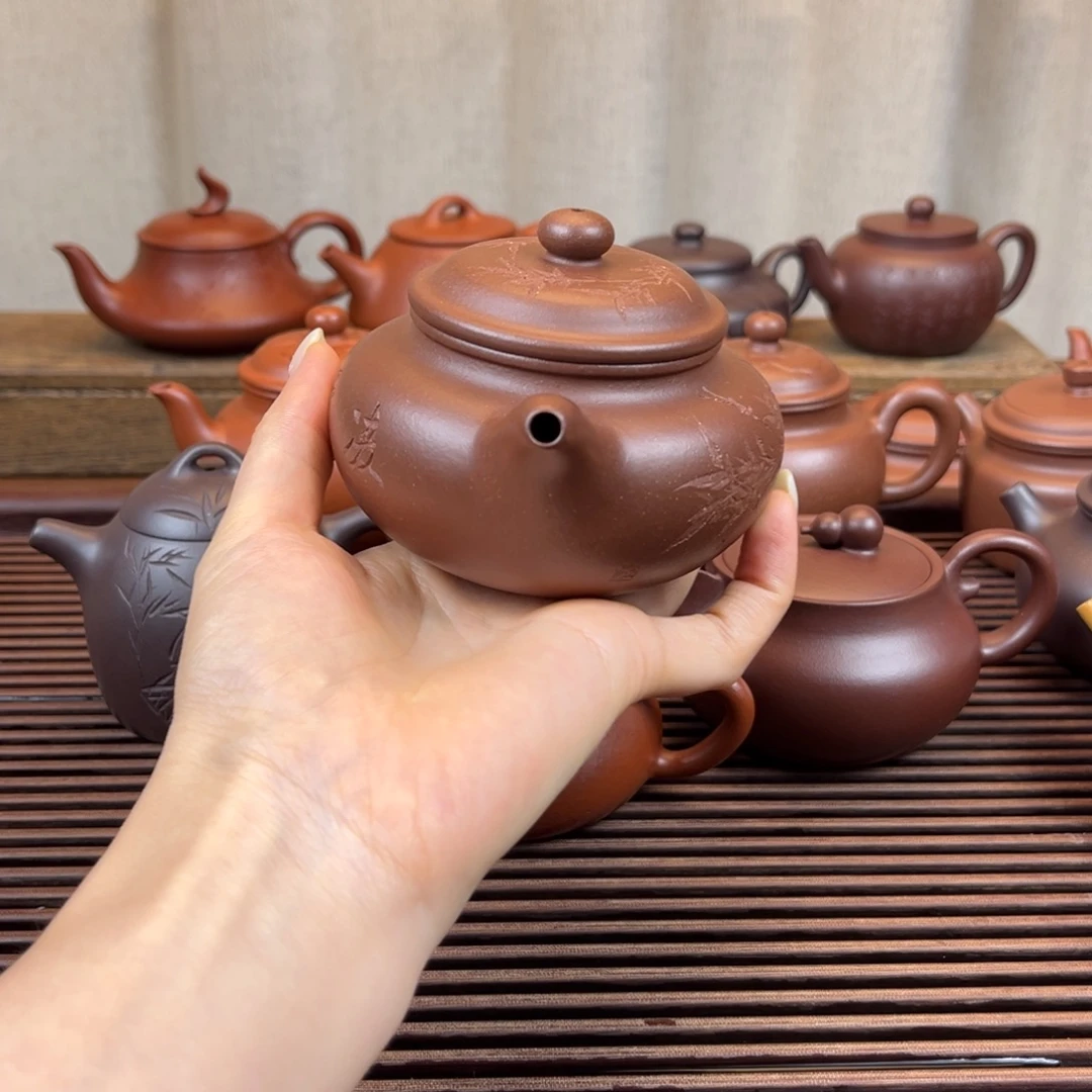 紫砂茶壶200cc仿古精品