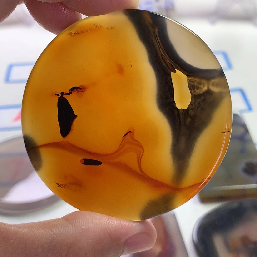 未镶嵌玛瑙/玉髓珠宝半成品