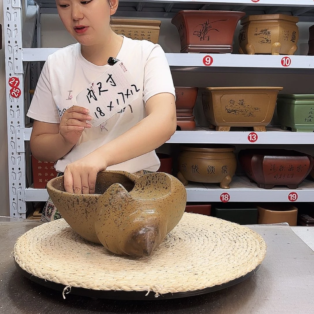 紫砂花盆紫砂花盆