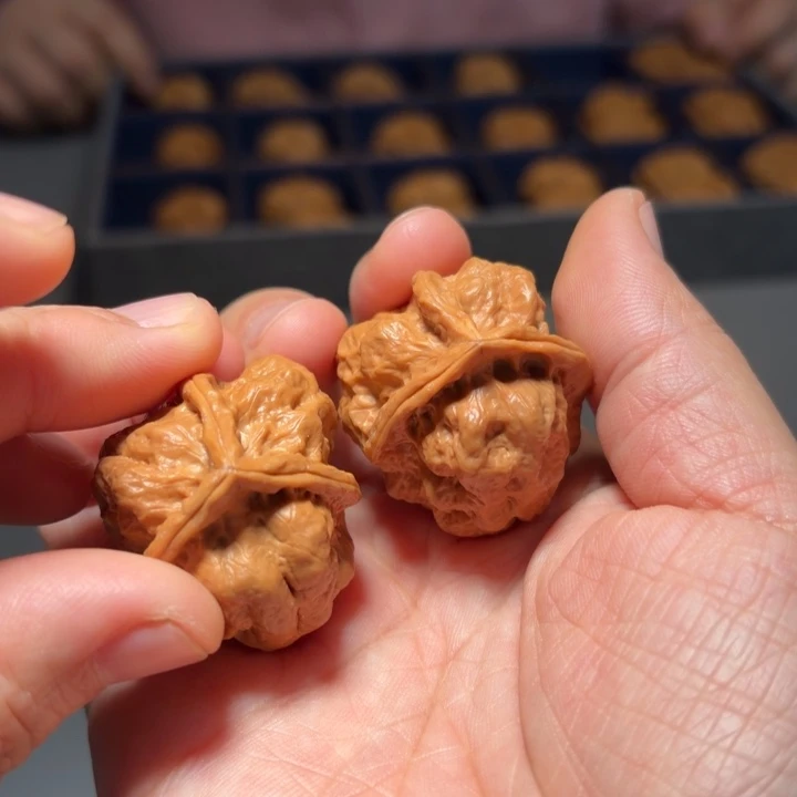 你***调吊坠文玩核桃三棱7314