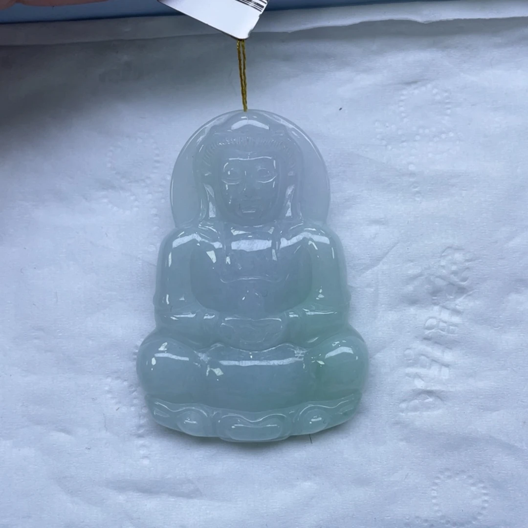 颈饰未镶嵌翡翠观音