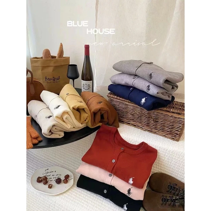 早春季穿搭韩系针织开衫女秋装2024新款慵懒风宽松毛衣薄款短外套