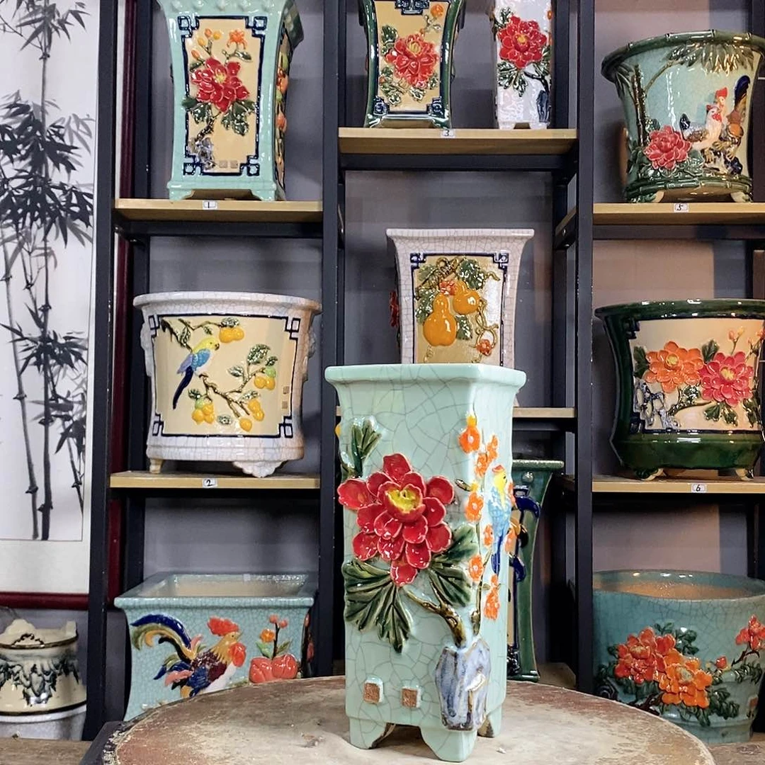 紫砂花盆如*23。   下播福利