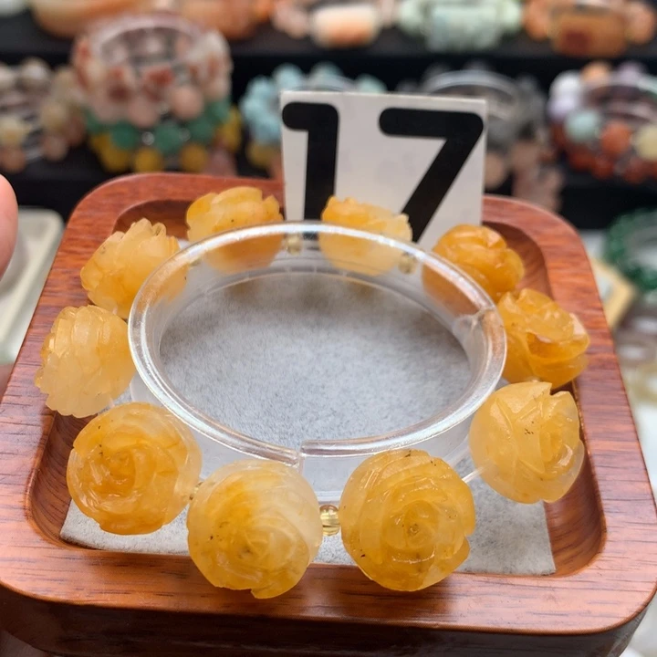 石英质玉手链未镶嵌