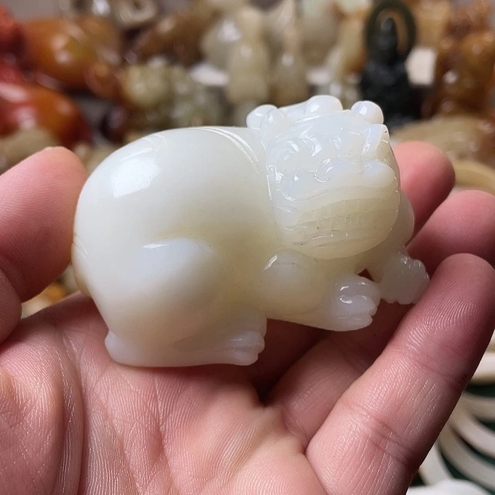 和田玉未镶嵌项链