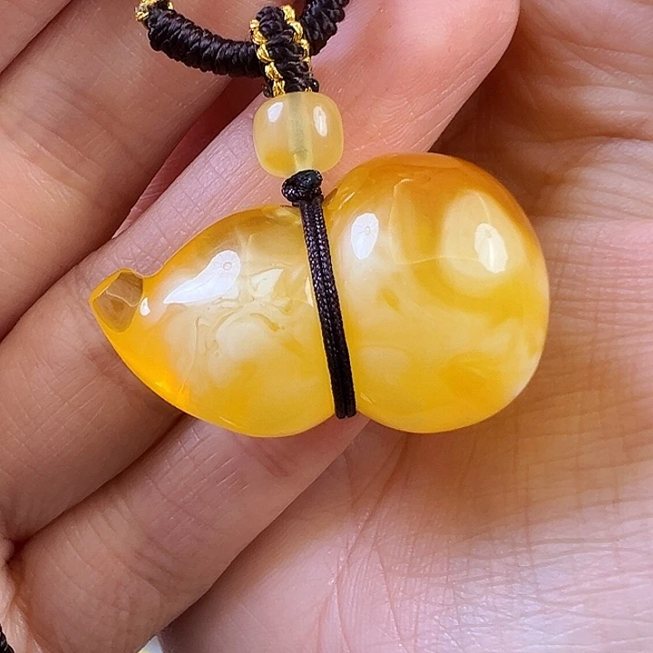 蜜蜡颈饰未镶嵌蜜蜡