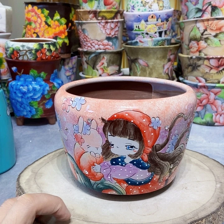 景德镇艺术手绘作品