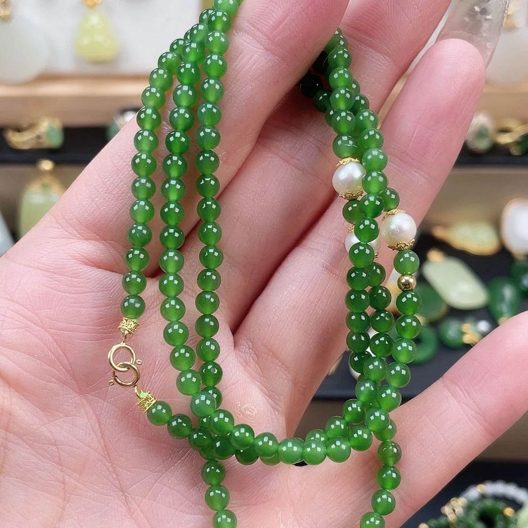 颈饰未镶嵌和田玉