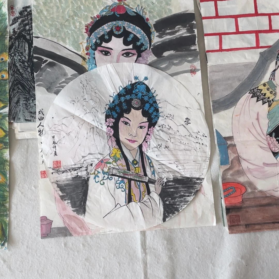 宿***司国画王坚力老师绘画