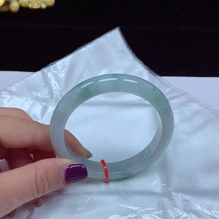 未镶嵌手镯翡翠圈口57