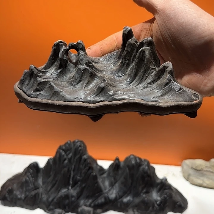 茶宠彬**礼奇石茶宠鱼缸文房摆件