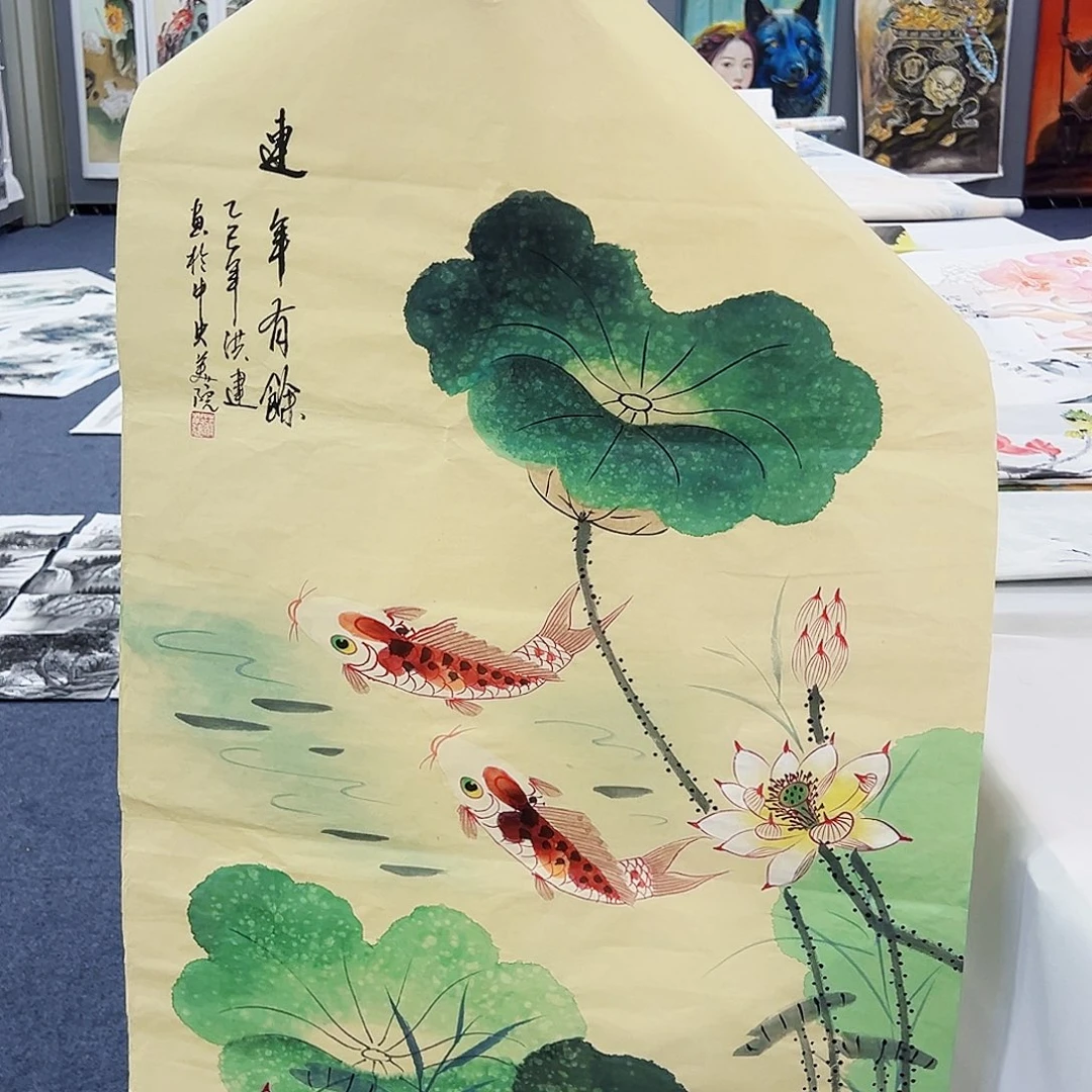 国画事事顺心如意万事如意万事