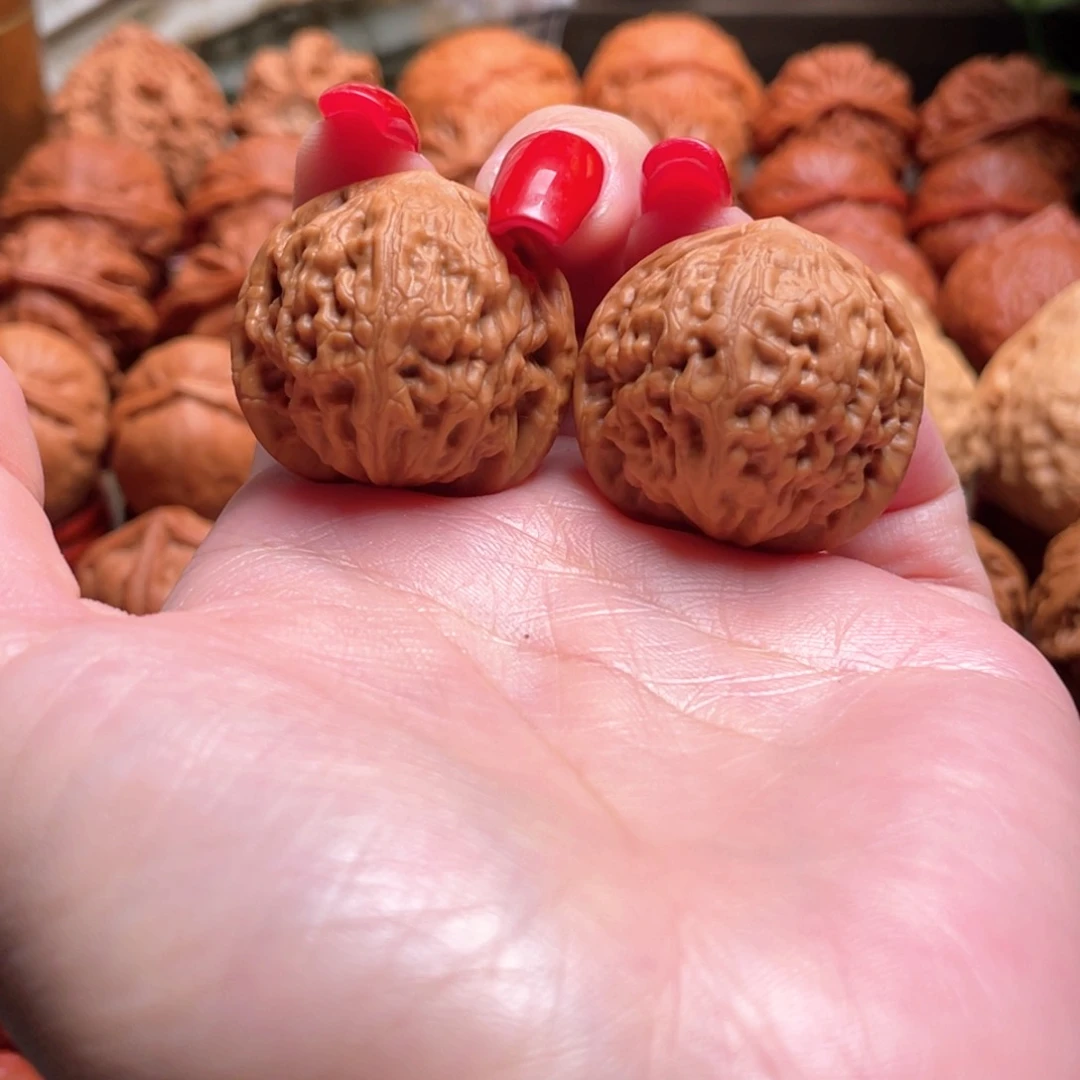 把件文玩核桃莲花