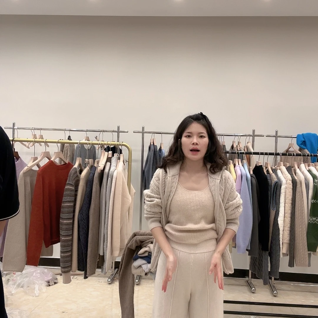 山羊绒加厚裤子超厚山羊绒