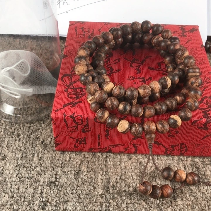 降真香手串/手链镇店08/108双棋楠爆纯黄金甲龍鳞爆甲木