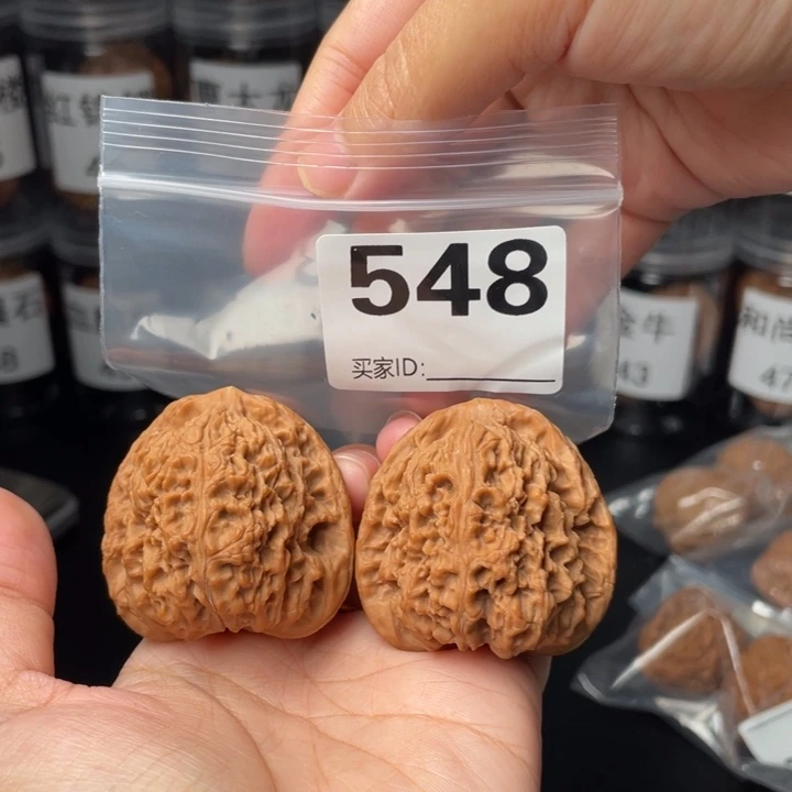 文玩核桃把件43南将石
