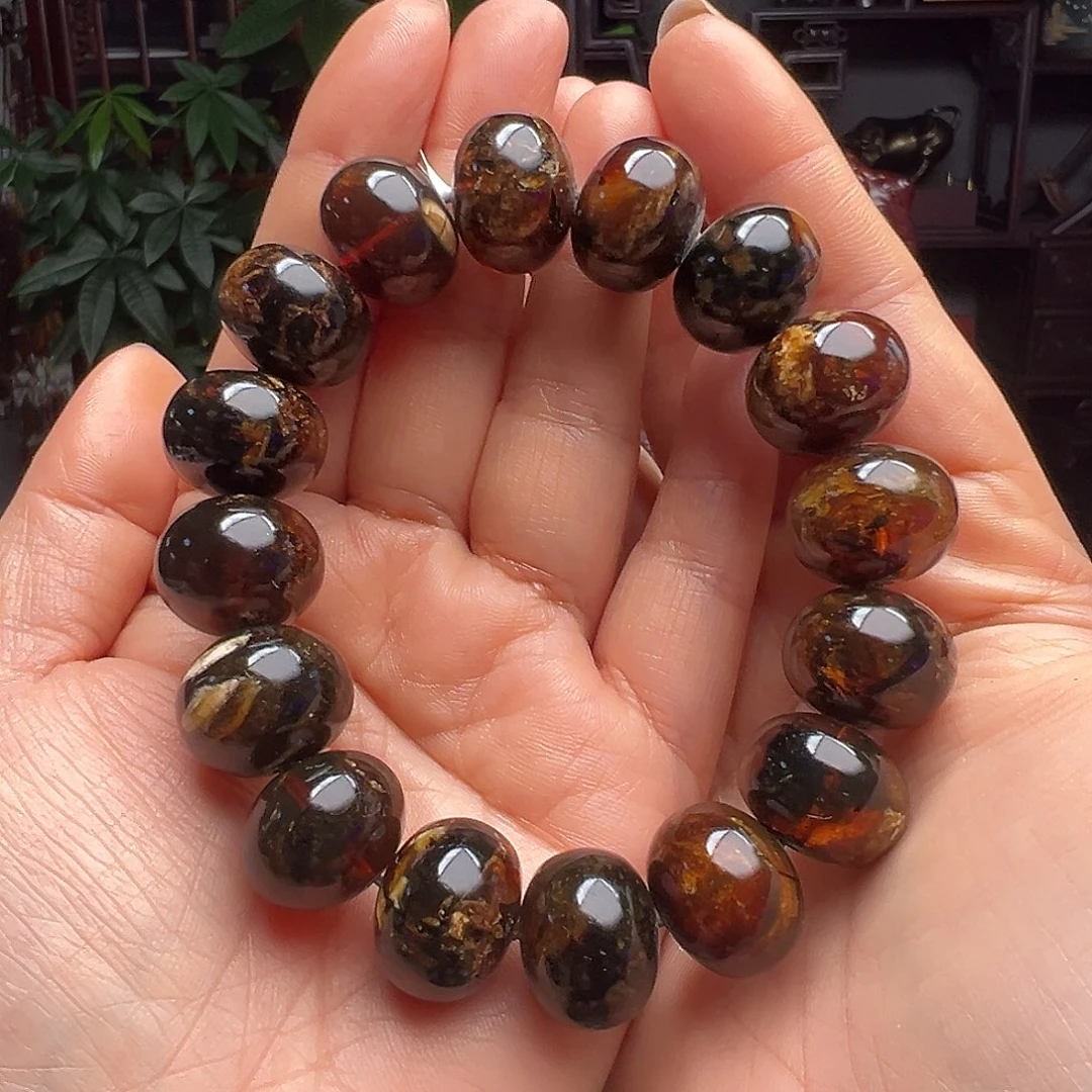 琥珀未镶嵌裸石抚顺琥珀10617十七