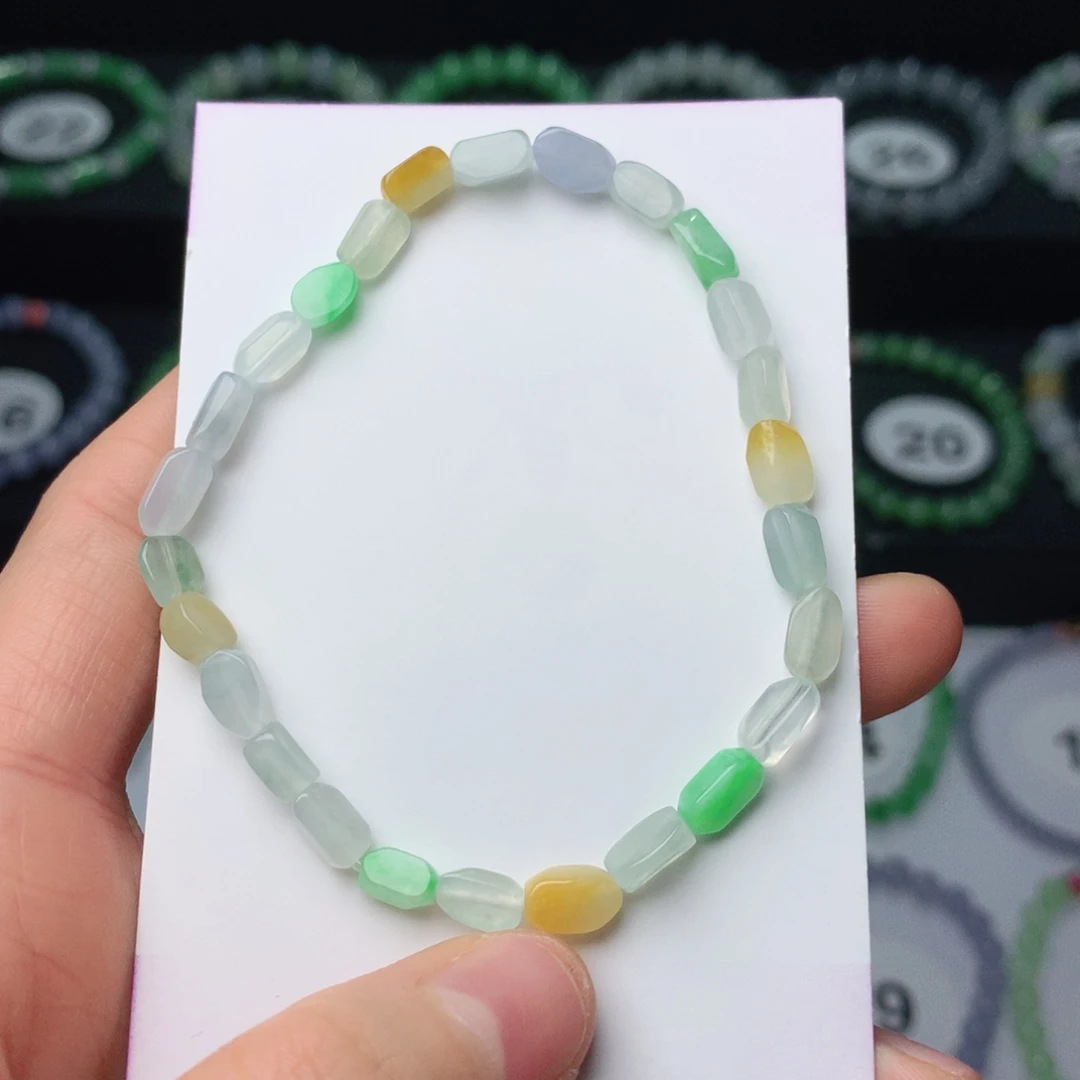 翡翠未镶嵌手链翡翠