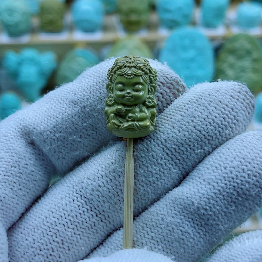 绿松石未镶嵌配饰