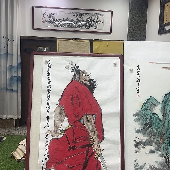 君***风书法孙铁老师钟馗