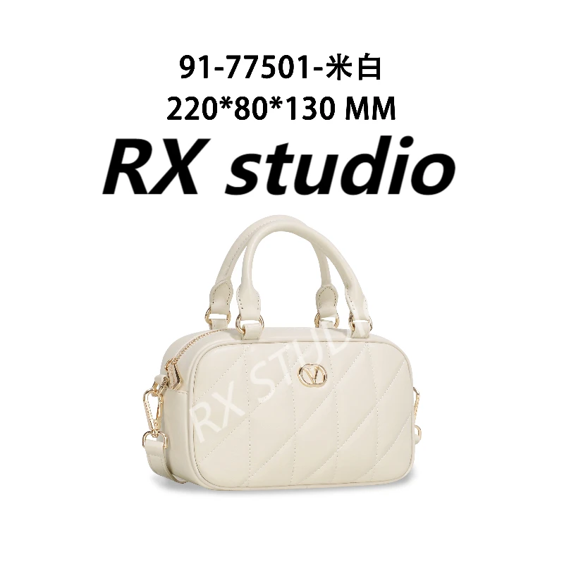 【南沙瑞熙】GQ-77501-米白 高级轻奢单肩韩版通勤潮流女包